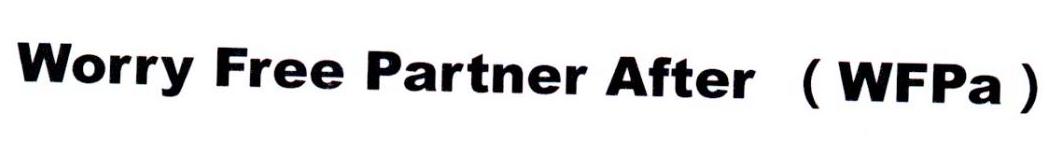 WORRY FREE PARTNER AFTER WFPA