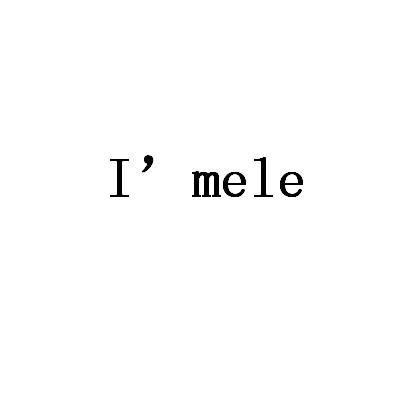 I'MELE