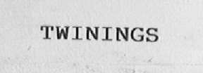 TWININGS