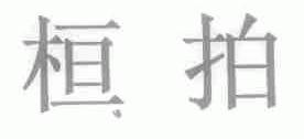 桓拍