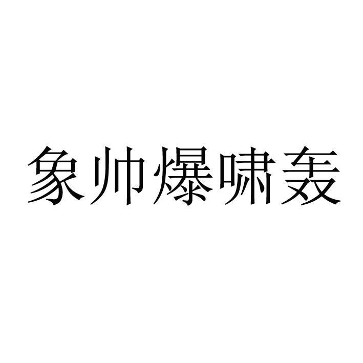 象帅爆啸轰