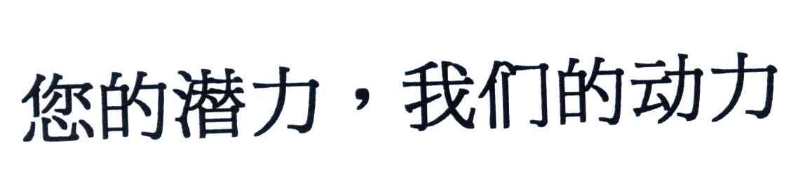 您的潜力，我们的动力