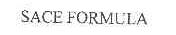 SACE FORMULA