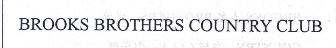 BROOKS BROTHERS