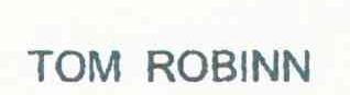TOM ROBINN