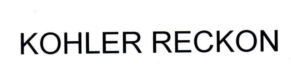 KOHLER RECKON