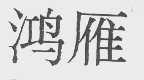 鸿雁