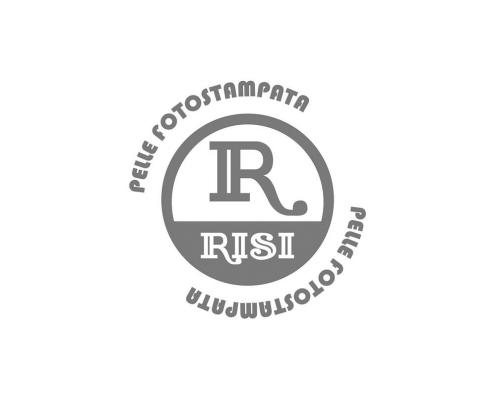 R RISI PELLE FOTOSTAMPATA