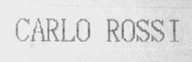 CARLO ROSSI