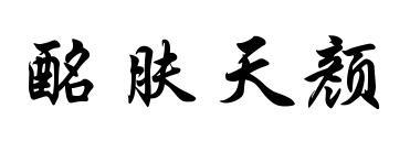 酩肤天颜