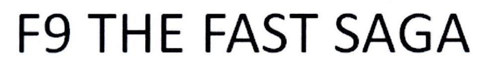 F9 THE FAST SAGA