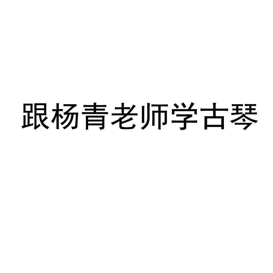 跟杨青老师学古琴
