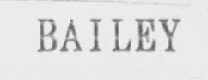 BAILEY