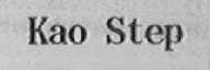KAO STEP