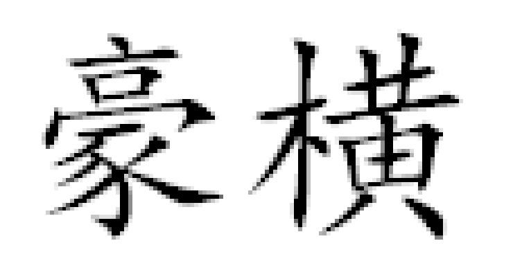 豪横