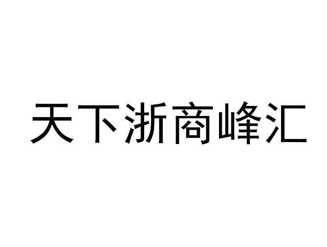天下浙商峰汇