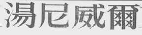 汤尼威尔