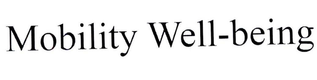 MOBILITY WELL-BEING