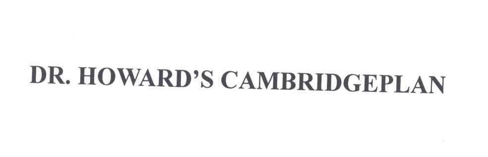 DR HOWARD S CAMBRIDGEPLAN