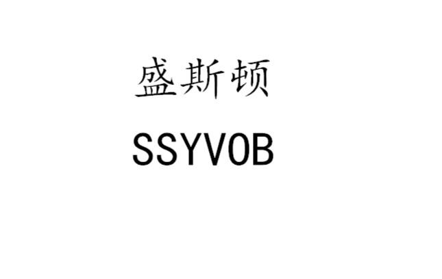 盛斯顿 SSYVOB