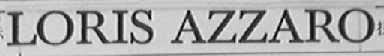 LORIS AZZARO