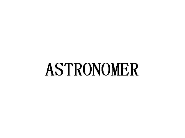 ASTRONOMER
