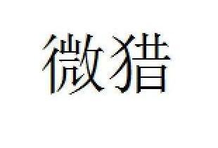 微猎