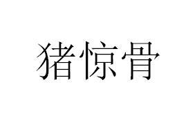 猪惊骨