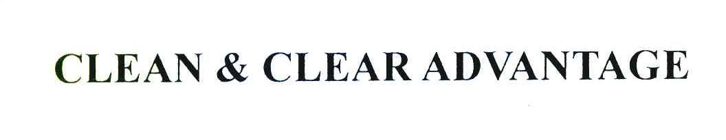CLEAN&CLEAR ADVANTAGE