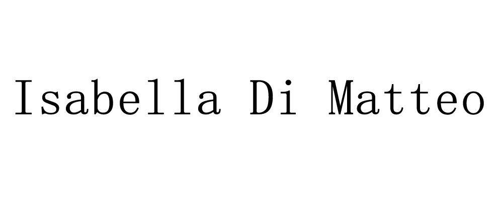ISABELLA DI MATTEO