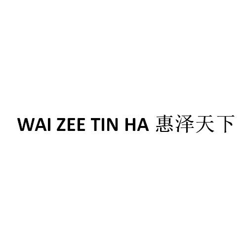 惠泽天下 WAI ZEE TIN H