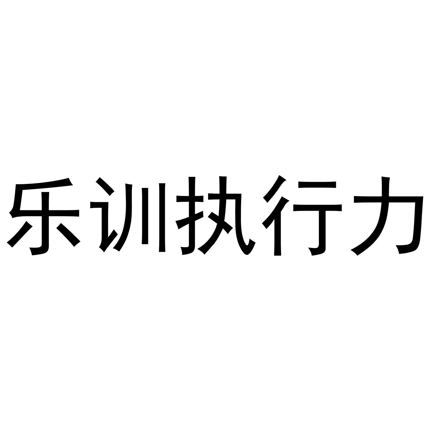 乐训执行力
