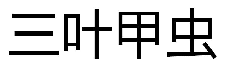 三叶甲虫