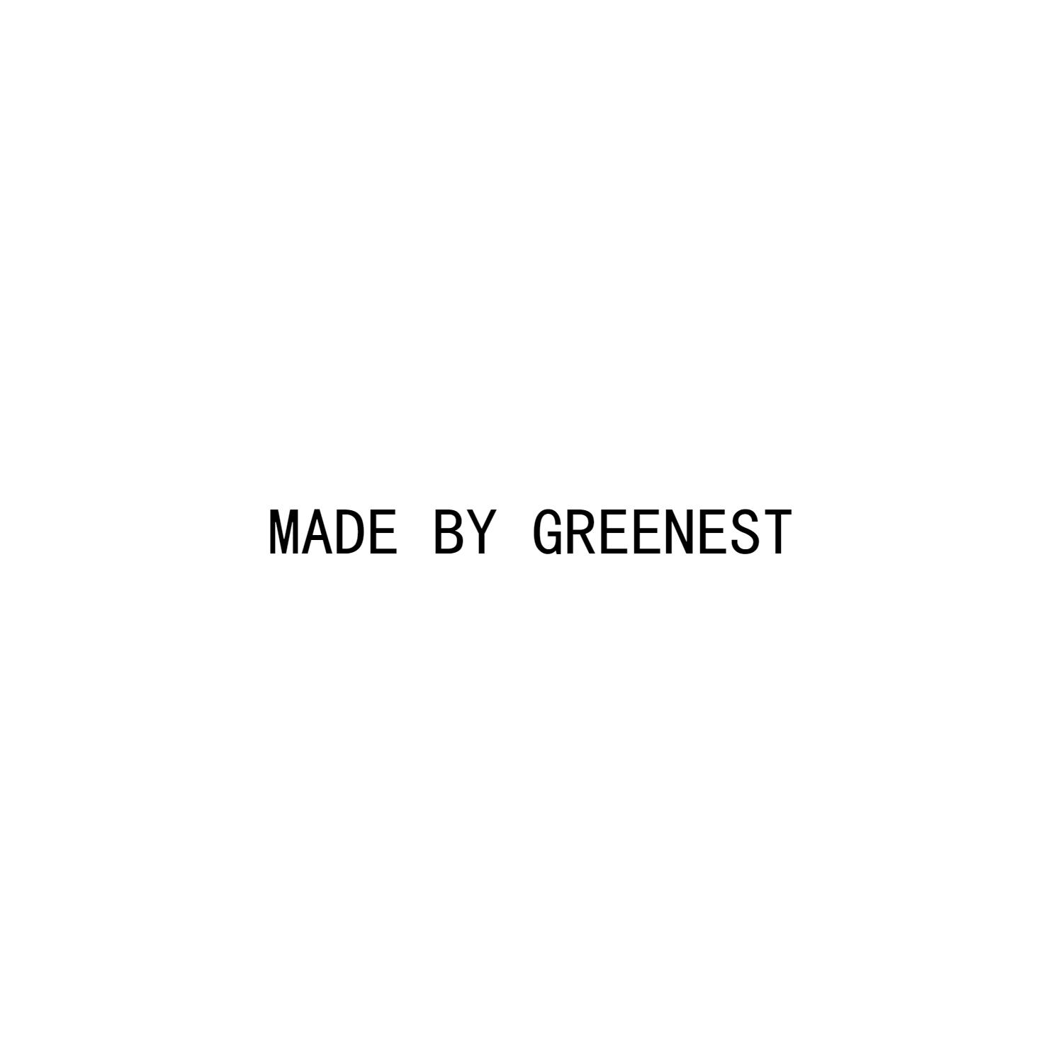 MADE BY GREENEST