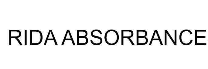 RIDA ABSORBANCE