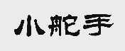小舵手