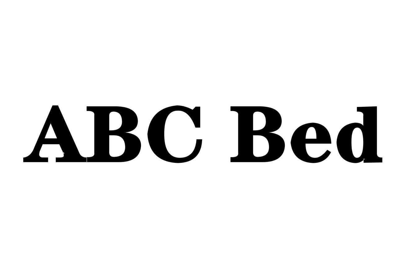 ABC BED