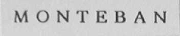MONTEBAN