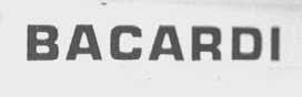 BACARDI