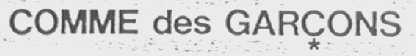 COMME DES GARCONS