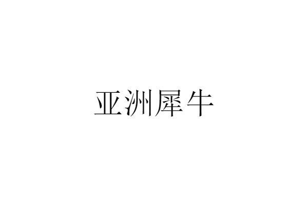 亚洲犀牛